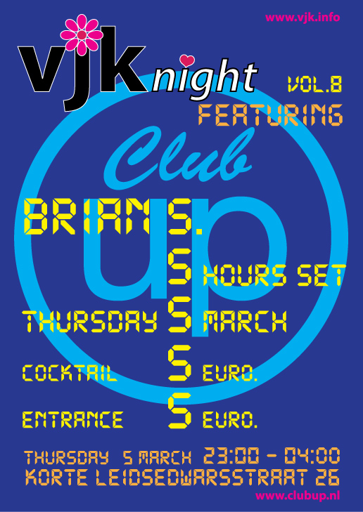 VJK NIGHT 08 / featuring BRIAN S.